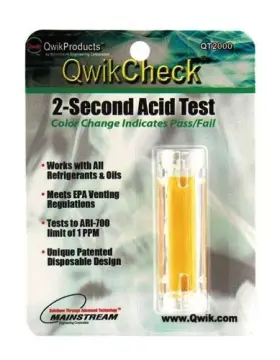 6465456 Factory Authorized Parts Quickcheck Acid Test Kit - Hvac Detects Inorganic In 2 Seconds Down To 1