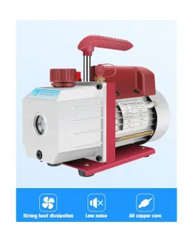 144001-fah-di Fahkns 110v 4 Cfm Vacuum Pump 1/3hp With Manifold Gauge And Leak Detector Set #2 144001-fah-di Fahkns 110v 4 Cfm Vacuum Pump 1/3hp With Manifold Gauge And Leak Detector Set #2