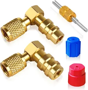 Fanovo R12tr134ac 90 R12 To R134a Adapter High And Low Pressure Conversion