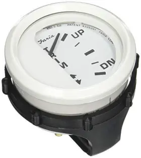 Faria 759266131231 Beede 13123 Dress Trim Gauge Johnson/evinrude/suzuki Outboard - 2 White B Faria 759266131231 Beede 13123 Dress Trim Gauge Johnson/evinrude/suzuki Outboard - 2 White B