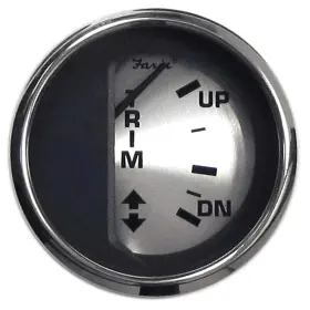 Faria 759266160163 16016 Spun Silver Trim Gauge Mercury/mariner/mercruiser/volvo Dp/yamaha 2001