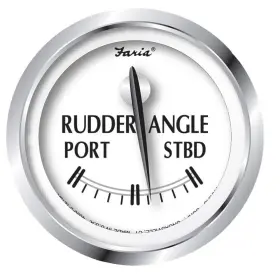 Faria 759266250062 Beede 25006 Newport Ss 2 Rudder Angle Indicator Gauge