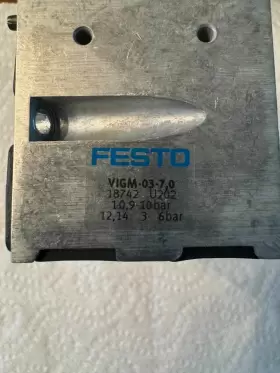 Vigm-03-7.0 Festo Manifold Connector Block 13-145psi 18742 #3 Vigm-03-7.0 Festo Manifold Connector Block 13-145psi 18742 #3