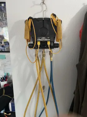 Sman380v Fieldpiece Digital Gauges 3 Port Clamps Hoses Shutoff Valves #3 Sman380v Fieldpiece Digital Gauges 3 Port Clamps Hoses Shutoff Valves #3