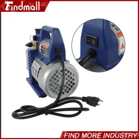 897442 Findmall 110v 1/3 Hp 4.5 Cfm Air Vacuum Pump Single Stage Rotary Vane With Oil Bottle #3