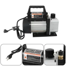 In4038372al Findmall Ac Manifold Gauge Set 1/4hp 3 Cfm Air Vacuum Pump Hvac R134a Kit A/c New #2 In4038372al Findmall Ac Manifold Gauge Set 1/4hp 3 Cfm Air Vacuum Pump Hvac R134a Kit A/c New #2