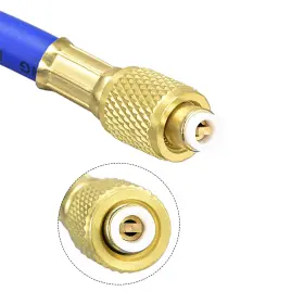 Fixinairp 617662171711 1/4 Sae Thread Connector 1.2m Length 600psi Charging Hose Tube Yellow Red Blue