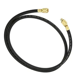 Fixinairp 617662738525 4.9ft 800 Psi 4000 Refrigerant Charging Pipe Black For Refrigeration
