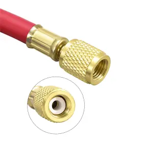 Fixinairp 617662839970 1/4 Sae Thread Charging Hose Tube 600psi 3.0m Red For Ac Refrigeration Hvac