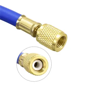 Fixinairp 672668689417 3meters Length 600psi Charging Hose Tube 1/4 Sae Thread Connector Blue