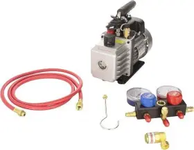 Fjc 609989013119 Kit6 Vacuum Pump And R134a Manifold Gauge Set