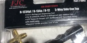 6842 Fjc Air Conditioning Part# 3- Way Side Can Tap