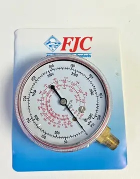 Fjc Inc. 6127 Ri2 R22 Ri34a High Side Gauge Range To 500 Psi