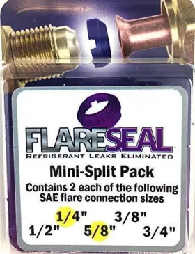 Msp-0410 Flareseal 850004076026 Model Leak Free Sae Flare Connections - Refrigerant Leaks R