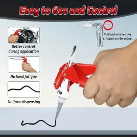 Fly Terns 717044057999 Tube Extrusion Tool Efficient Rtv And Silicone Dispenser That Maximizes The Of #2