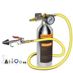 Four Uncles 431277938888 Ac Flush Kit A/c Air Conditioner System Canister Clean Tool Set R1