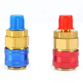 Fydun 743562967984 Low Side Quick Coupler R134a Car Air Conditioning Repair Tool Coupl