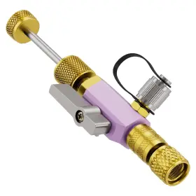 Jy1008 Garberielg Light Hvac Valve Core Removal Tool Dual Size Sae 1/4 Inch And 5/16 Vacuum-rated C