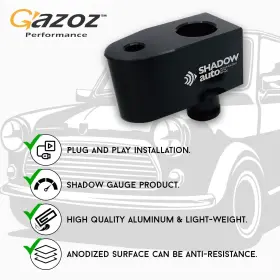 Gazoz Performance 655160614965 Direct Fit Boost Gauge Sensor Adapter Compatible With Mini Cooper S R56 R57 R #3 Gazoz Performance 655160614965 Direct Fit Boost Gauge Sensor Adapter Compatible With Mini Cooper S R56 R57 R #3