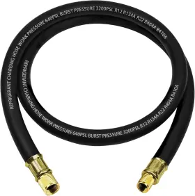 Gelriuny 445014470419 Upgraded Hvac Vacuum Hose Standard 1/2 Inch To Flare Fittings High-flow