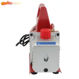 Icc3002718 Genrics 4cfm 1/3hp Rotary Vane Air Vacuum Pump Hvac Ac Refrigerant Kit Manifold Gauge #3