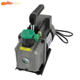 Icc3002805 Genrics Air Vacuum Pump Manifold Gauge Set Hvac Ac Refrigerant Kit 1/3hp 4cfm 3000psi #2