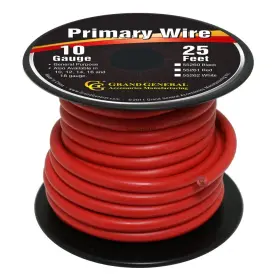 55261 Gg Grand General Red 10-gauge Primary Wire