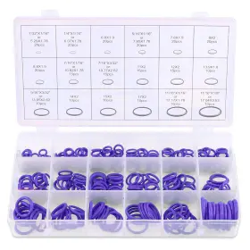 Glarks Glarks-rbp270 18 Sizes 270pcs Rubber O-ring Car Auto Vehicle Repair Air Conditioning Co