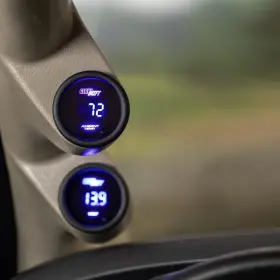 Glowshift 842559121313 10 Color Digital Air Temperature Gauge Kit - Reads Outside Temp From -40- #3