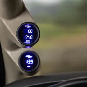 Glowshift 842559131459 10 Color Digital Dual 60 Psi Boost And Pyrometer Exhaust Gas Temperat #3