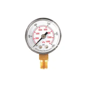 4flr9 Grainger Approved Pressure Gauge Test 1-1/2 In