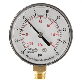 4flv5 Grainger Approved Compound Gauge Test 2-1/2 In