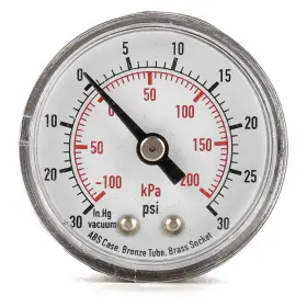 4flz3 Grainger Approved Compound Gauge Test 1-1/2 Inch