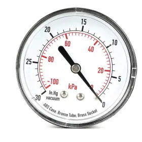 4fmd9 Grainger Approved Vacuum Gauge Test 2-1/2 In