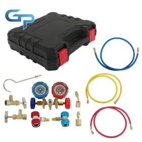 Gre172575 Greatparts Air Vacuum Pump Manifold Gauge Set 1/3hp 4cfm 3000psi Hvac Ac Refrigerant Kit #2