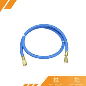 Gryfton 669739145514 1 X Charging Hose Tube 1/4 Sae Thread Connector 0.9m Length 500psi Blue