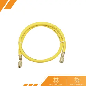 Gryfton 680811040107 Charging Hose Tube 1/4 Sae Thread Connector 0.9m Length 500psi Yellow