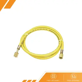 Gryfton 680811090430 Charging Hose Tube 1/4 Sae Thread Connector 1.5m Long 600psi Yellow