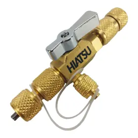 Hiatsu 898734770985 Hvac Valve Core Removal Tool 1/4 Inch And 5/16 Sae Vacuum-rated To 20 Microns