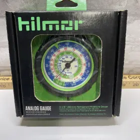 1839086 Hilmor Analog Gauge 3 1/8 Inch 80mm Refrigerant Pressure