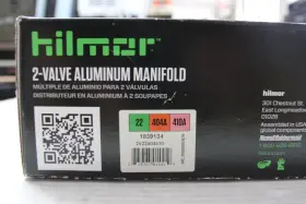 R22-404a-410a Hilmor 885363014419 2v22404410 2-valve Aluminum Manifold 1839134 New #2 R22-404a-410a Hilmor 885363014419 2v22404410 2-valve Aluminum Manifold 1839134 New #2