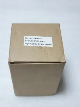 Howe 1260006sp Tridicator Boiler Gauge Temperature 70-320 F Pressure 0-75 Psi