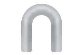 At180-275-clr-35 Hps 648044823874 6061 T6 Aluminum Elbow Pipe Tubing 16 Gauge 180 Degree U B