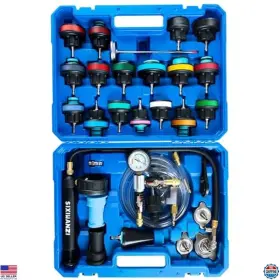 B0dhrl9jll Husky 31pc Universal Coolant Pressure Tester Kit With 24 Radiator Adapters