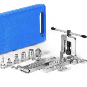 Hvac Yellow Hat 727219255976 Flaring Tool Kit Swaging For Copper Aluminum Brass And Soft Steel