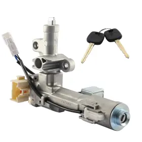Hxybbgs 69057-0e010 Ignition Lock Housing Assembly With 2 Chip Keys Compatible With