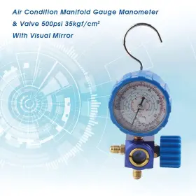 Hyuduovg2t35u1na Hyuduo Refrigerant Refilling Pressure Gauge Air Condition Manifold Connector Set Man #3