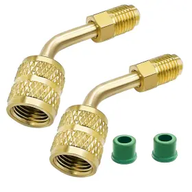 801520 Hzmm R410a Adapter For Mini Split System 5/16 Inch Sae Female Quick Couplers To 1