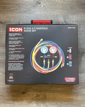 58160 Icon R134a A/c Manifold Gauge Set Acmg-134a