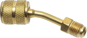 Igidia 744759862419 R410a Adapter Mini Split Hvac 5/16 Inch Female Quick Couplers X 1/4 Male Flare
